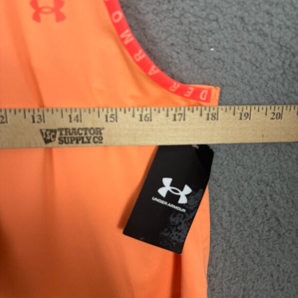 Under Armour Women's Knockout Novelty Tank Top Light Orange Small NWT's. - Picture 11 of 12